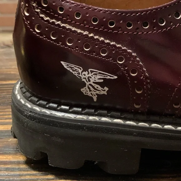 SOLD!  Sz 8 Vintage John Fluevog Angel Soles Oxford Shoes - Picture 2 of 16